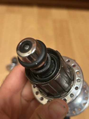 Vintage Shimano Deore XT Hub Set HB-M730 FH-M730 130 80s MTB 36H Hyperglide 7 Sp - Picture 15 of 24