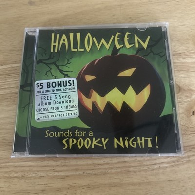 Halloween CD Sounds for a Spooky Night 16 different Tracks By The Piano Brothers