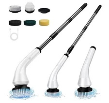 Electric Spin Scrubber Multifunctional Cleaning Brush Cordless Power Scrubber 3