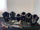 Lot 43 Piece Costume Jewelry Vintage To Now 4 lbs Branded 1928 Brighton Anthro +