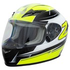Zamp H759C09M, FS-9 Helmet, Medium, Green/Black, Snell M2020D & DOT Approved