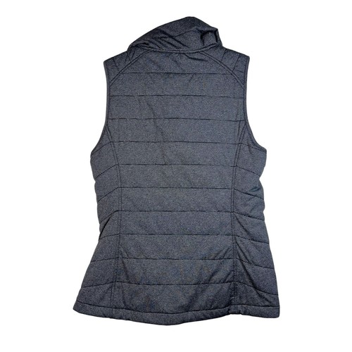 Columbia Women’s Gray Insulated Outdoor Mock Neck Full Zip Vest Size M Gorpcore - Picture 2 of 10
