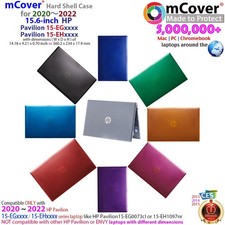 NEW mCover Hard Shell Case for 15.6" HP Pavilion 15-EGxx 15-EHxx series laptop