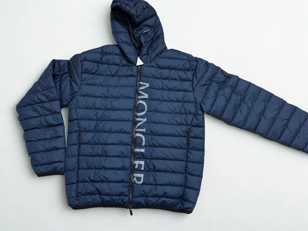 Moncler Puffer Jacket Blue Coats, Jackets & Vests for Men for Sale 
