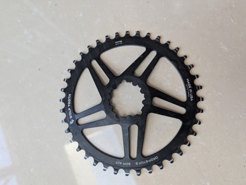 40t wolf tooth chainring (3bolts gxp)