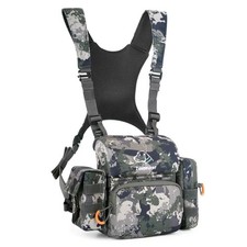 Binocular Harness Chest Pack, Bino Harness Bag with Rangefinder Pouch  Rain ...