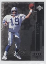 1998 Upper Deck Black Diamond Quadruple Diamond /50 Scott Mitchell #28 9ap