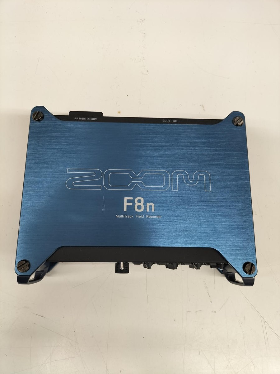 Zoom F8n Pro Multitrack Field Recorder 32-bit Float 8 Input Audio