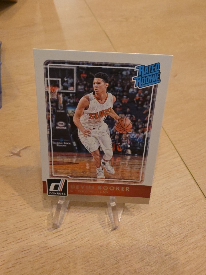 Panini 2015-16 Donruss Rated Rookie Devin Booker Phoenix Suns RC #223