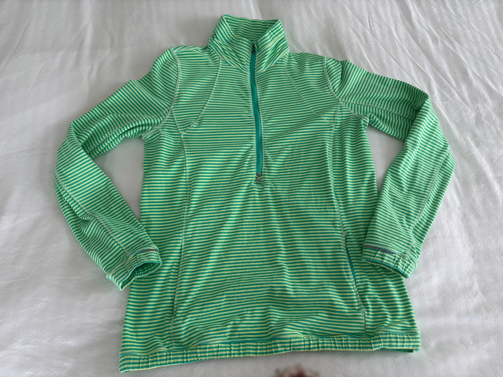 Lululemon Forthright 1/2 Zip Pullover Size 10 Bal… - image 10