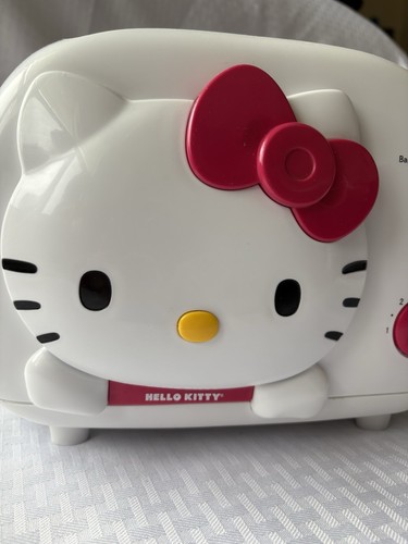 Hello Kitty Toaster Wide Slots W/ Bagel Defrost & Reheat Setting - Picture 4 of 12