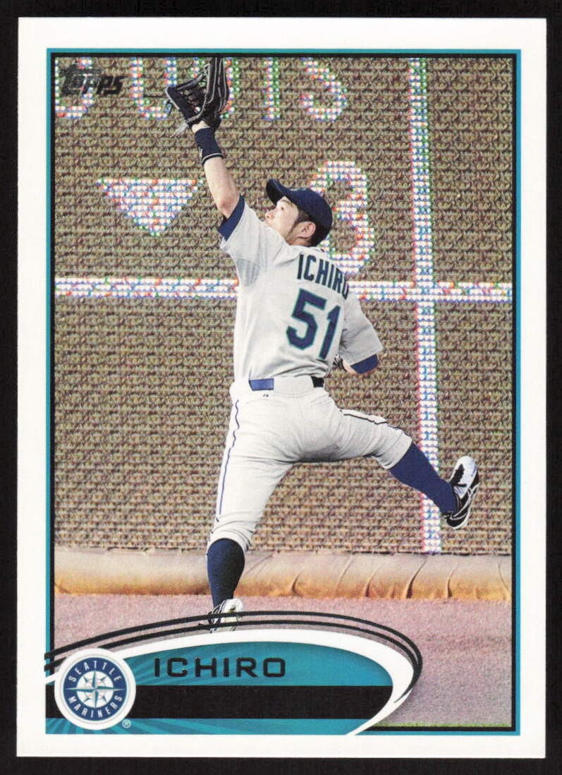 2012 Topps Ichiro #537 Seattle Mariners