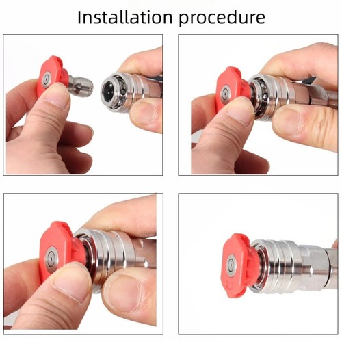 Innovative Design 14 Inch Quick Connect Washer Adapter in Stainless Steel - Picture 11 of 12