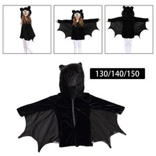 Halloween Kost&uuml;m Verkleidung mit Kapuze Cosplay Fl&uuml;gel Party Tiere