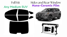 Precut Ceramic Window Tint Kit For Nissan Rouge  2000-2025 Heat Reduction