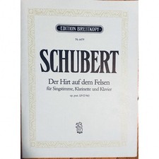 Schubert Shepherd on the Rock