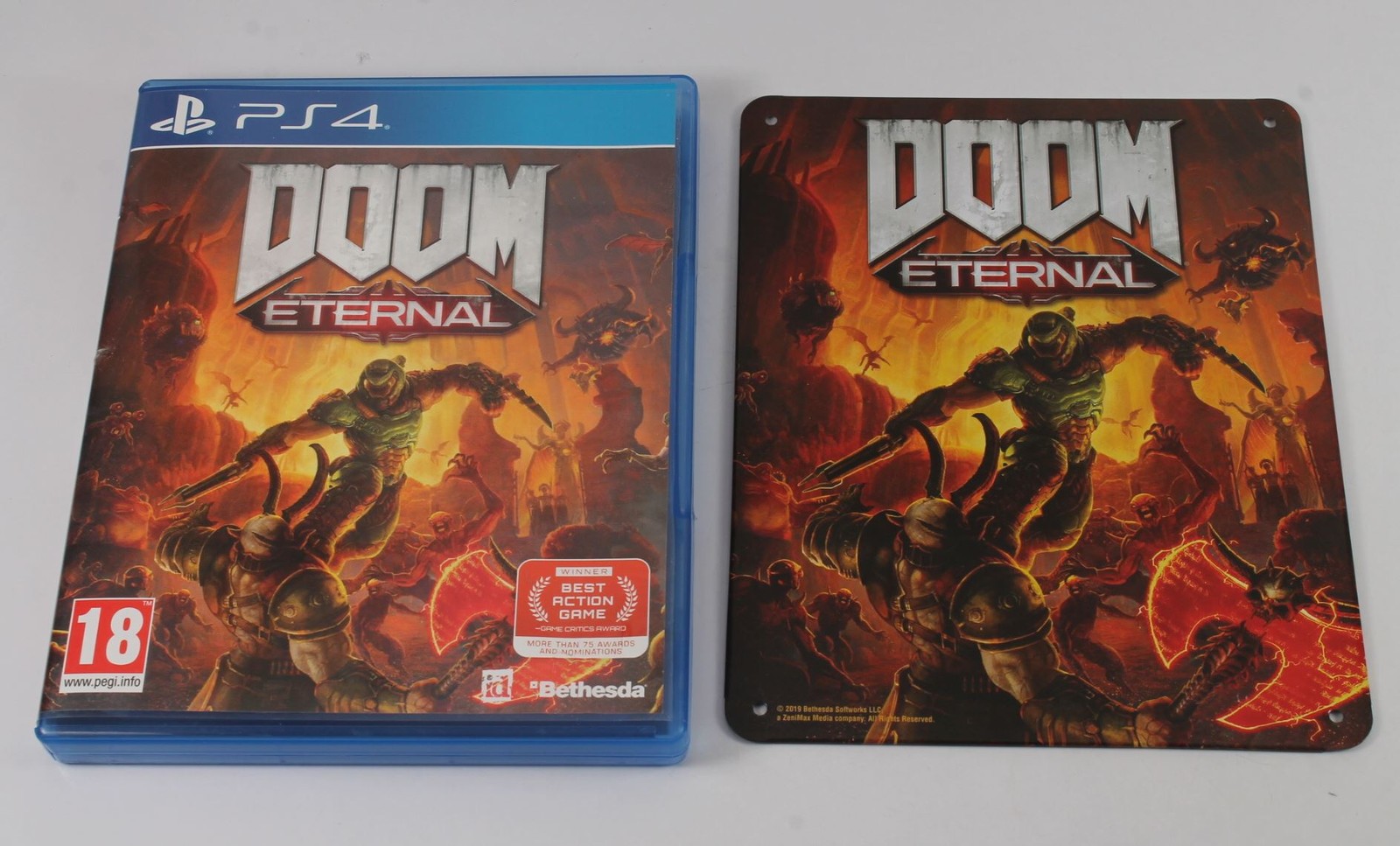 Doom Eternal with Steel Poster (PS4)