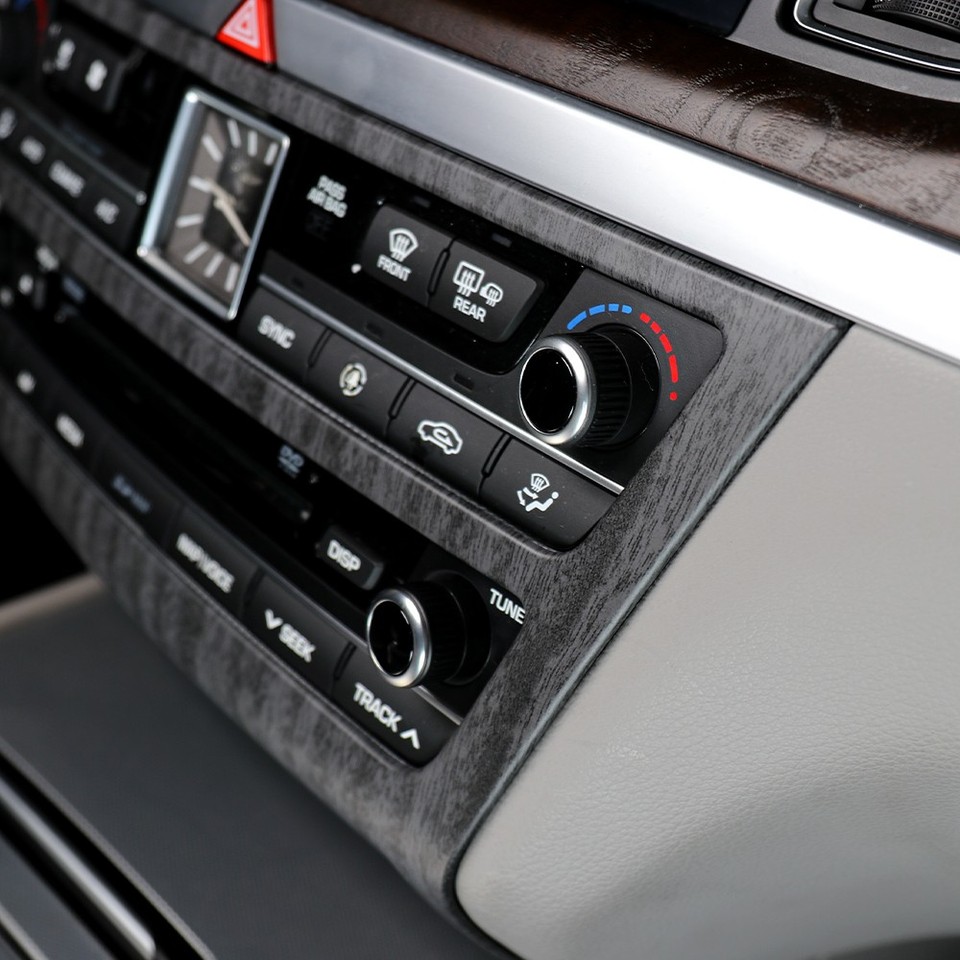 Carbon Air Condition Switch Control Panel Cover Trim For Genesis G80 ...