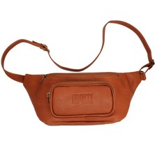 Classic Leather Fanny Pack  Handcrafted, Durable  Stylish  Cognac Brown