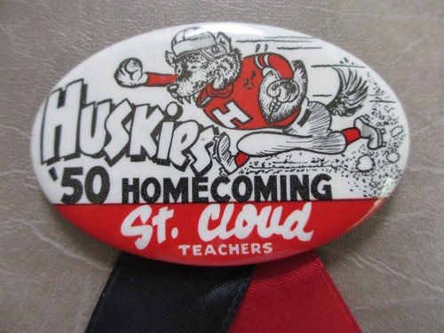 Vintage St. Cloud MN Minnesota State Teachers' College 1950 University Pin