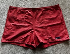 Vtg 90 s OG Patagonia Baggies Men Large Shorts Lined Orange 3 Inseam USA