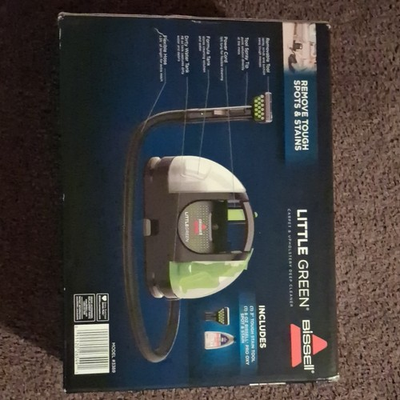 #ad #ad BISSELL Little Green Portable Spot Cleaner Strong Spray Tough Stain Tool $66.00