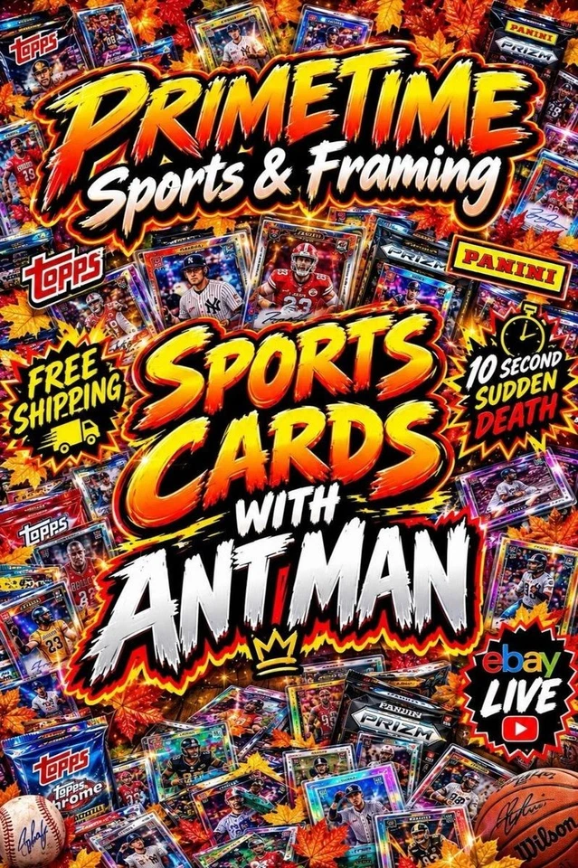 Sports Singles W/ Ant Man! Free Shipping!