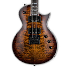 ESP LTD EC-1000 Evertune Electric Guitar - Dark Brown Sunburst - Used