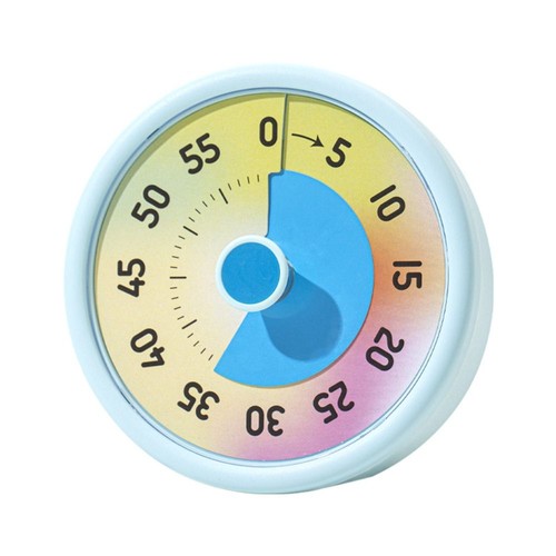 Silent Countdown Timer 60 Minutes Kitchen Timer Visual Timer Students Learning - Picture 6 of 14