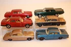 6 Vintage Matchbox /Johnny Lightning Cars JAG / ROLLS-ROYCE / MERCEDES / LINCOLN