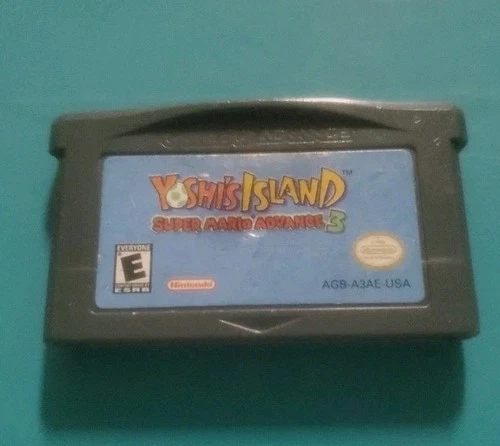 Yoshi's Island: Super Mario Advance 3 Nintendo Game Boy Advance GBA SP DS DSL