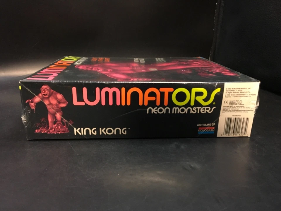 KING KONG Luminators Neon Monsters Model Kit NEW [Monogram 1992] #1623 - Image 2 of 4