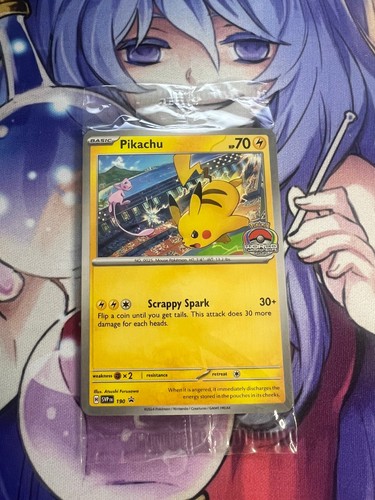 Pikachu SVP190 League Promo Sealed Near Mint Pokemon