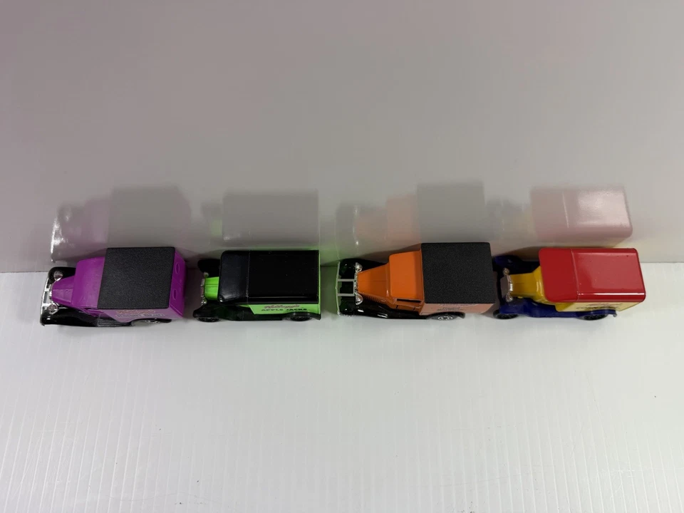 Set of 4 Kellogg's Cereals Matchbox Model A & Model T Ford Trucks - Image 3 of 4