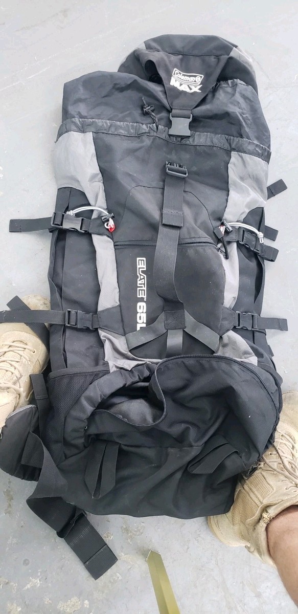ホマレ Coleman Max Elate 65L Internal Frame Backpack Hike Camp Gray