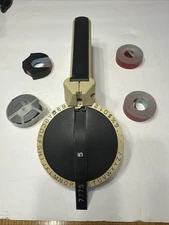 Vintage Scotch EA-350 Label Maker Large Dial Embosser With Tape Made in The USA