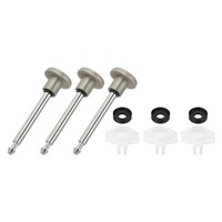 3Er-Set Badewannen-Ablauf-Reparaturset FüR Silver Mit VentilstäNgeln