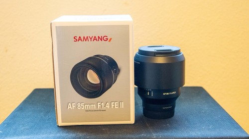 Samyang 85mm F1.4 AF 2nd Generation Full Frame Telephoto AF Lens for Sony E