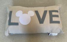 Disney Parks Love Mickey Mouse Large Pillow Cushion Homestead Collection