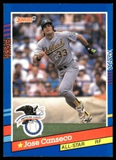 Jose Canseco 1991 Donruss #50 Athletics MLB READ FREE SHIPPING AutographDen