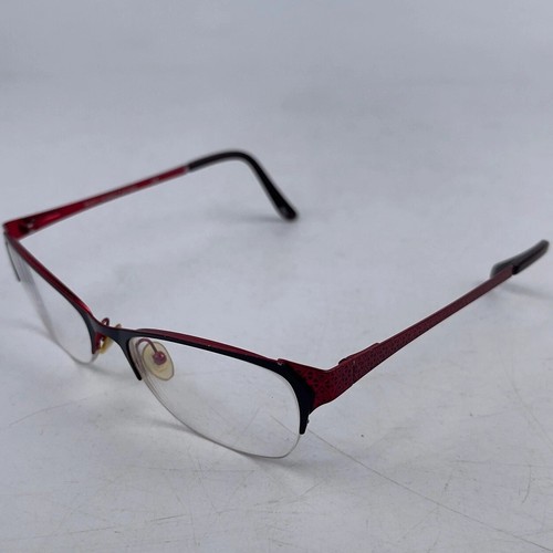 Scott Harris Europa SH-402 Damen Brille Brillengestell Rot Cat Eye 50-17-135mm - Bild 1 von 13