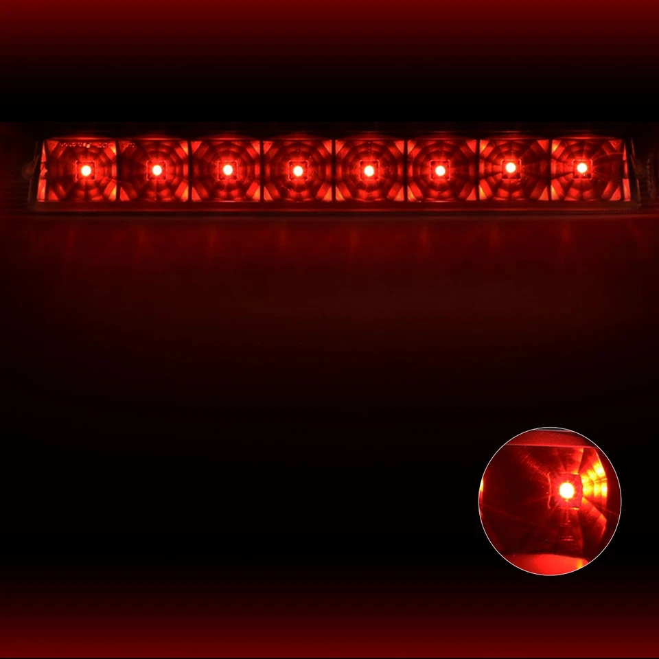 Para 05-09 Ford Freestyle/Taurus X Tercera Luz de Freno Trasera 3RD Barra de Lámpara Tintada Foto 2 de 4