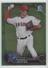 2016 Bowman Draft Chrome Picks Green Refractor 80/99 Connor Justus #BDC-61 9pd