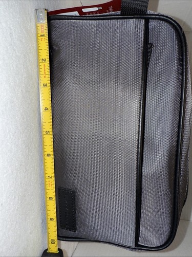 PERRY ELLIS PORTFOLIO Men's Grey Travel Kit With Non Skid Bottle & Handle New - Picture 12 of 17