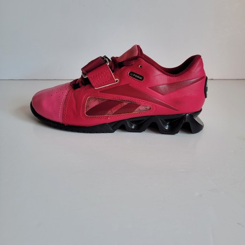 Reebok Womens Trainers Crossfit U-Form Lifter Shoe Pink Size UK 3.5 EU 36 - Picture 7 of 14