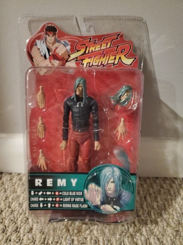 Remy Street Fighter Capcom Player Select Round 4 2005 Action figure Sota Toys - Picture 1 of 2