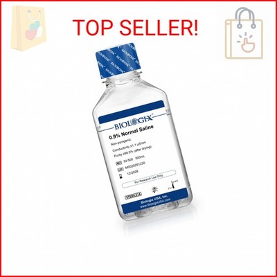 CryoKing 0.9% Normal Saline Solution, 0.1μm Filtration Sterilized Sodium Chlorid