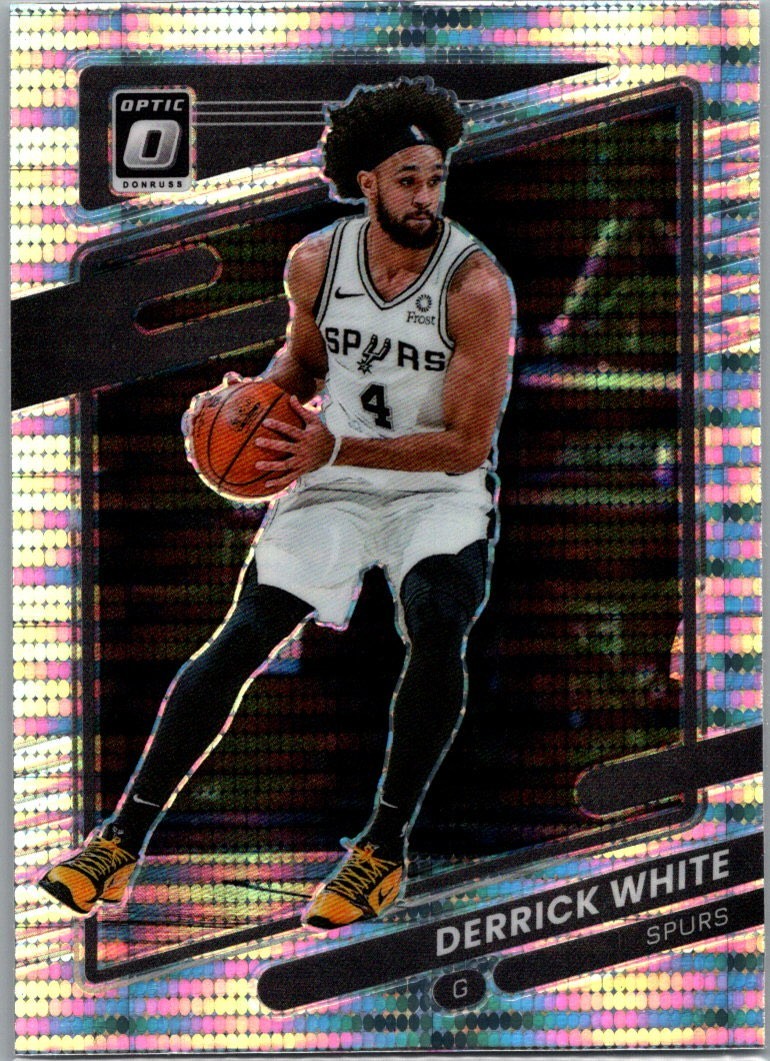 2021-22 Donruss Optic Target Exclusive SP Silver Pulsar Prizm Derrick White