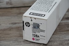 HP CE323A Magenta 128A Toner Cartridge New Genuine SEALED BOX
