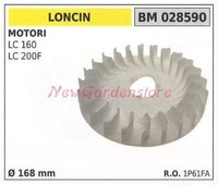 Magnetischer LüFter Loncin Motor Lc 160 200F Ø168Mm 028590 1P61FA
